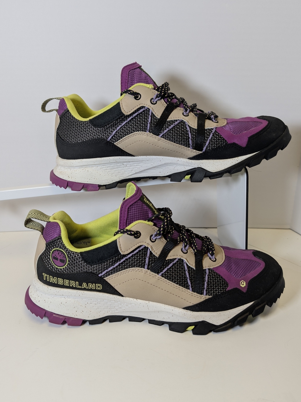 Timberland Garrison Trail Low Hiking Shoes Women's Size 9.5 Purple/Black A2AJD